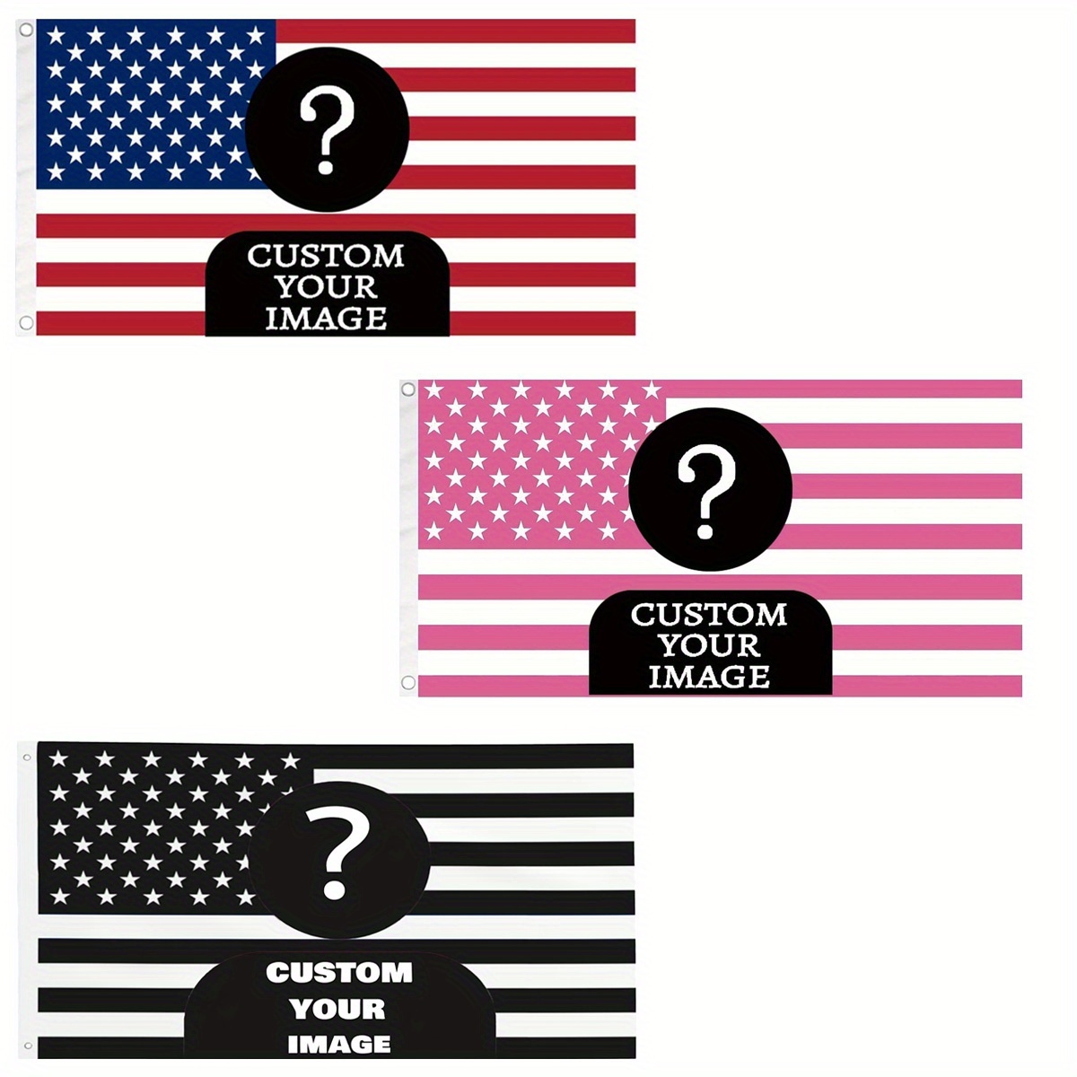 Sewing Custom - 1 adet Özel Klasik Pembe/Siyah Amerikan