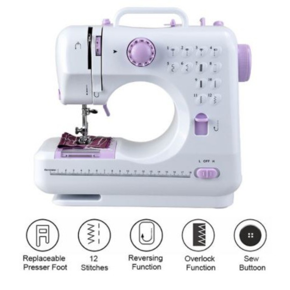 Sewing Jahit - Elektrikli Ev Tipi Mini Dikiş Makinesi