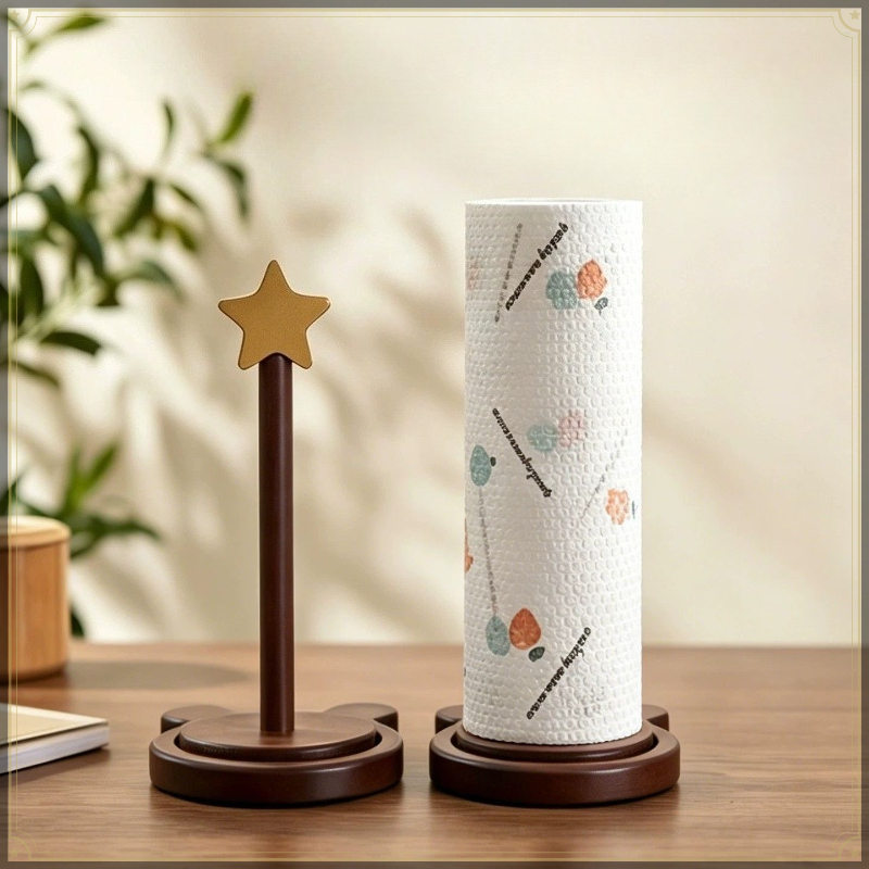 Pattern Tissue Paper - Ahşap Yaratıcı Tasarım Mutfak Kağıt Havlu