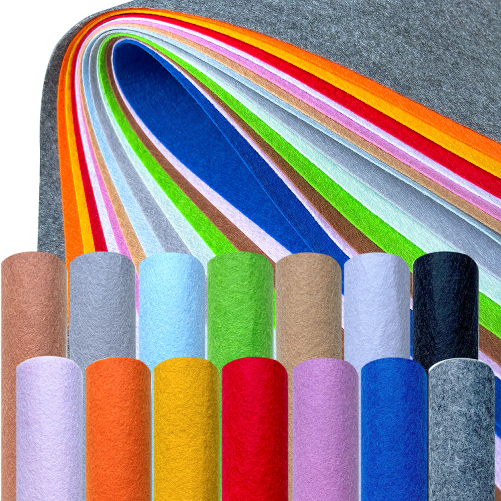 Is Sewing A Textile Craft - Keçe Kumaş Çeşitli Renkler Sigara Dokuma
