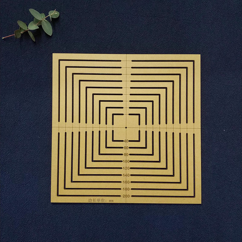 Quilting Ruler Square - Kare Şekli Akrilik Cetvel Nakış Kiti