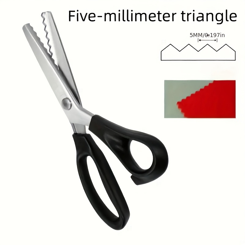 Pinking Shear Blade - Profesyonel Tırtıklı Kesme Makası, Ağır Hizmet