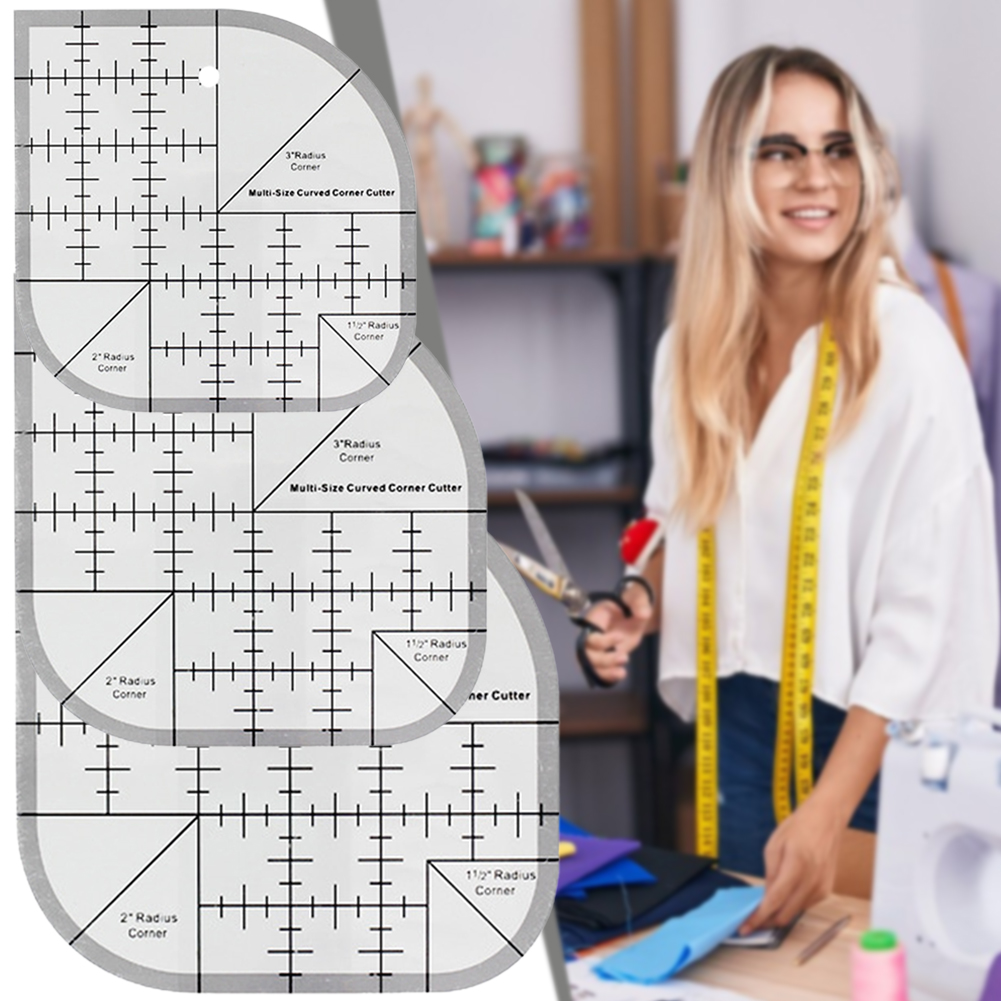 Kaymaz Kavisli Köşe Kesici Cet - Quilting Ruler Square incelemesi ve fiyatı