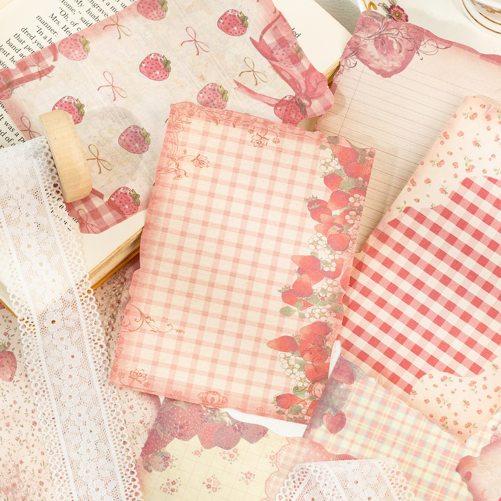 30 yaprak Vintage Scrapbook Ka - Pattern Tissue Paper incelemesi ve fiyatı