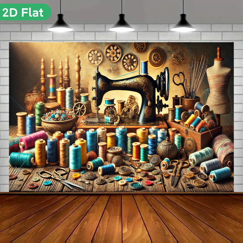 Vintage Retro Dikiş Atölyesi D - Is Sewing Textile Art incelemesi ve fiyatı