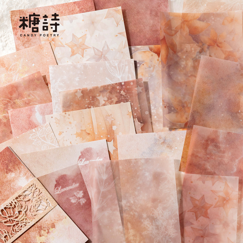 20 adet/grup Vintage Renkli Om - Pattern Tissue Paper incelemesi ve fiyatı